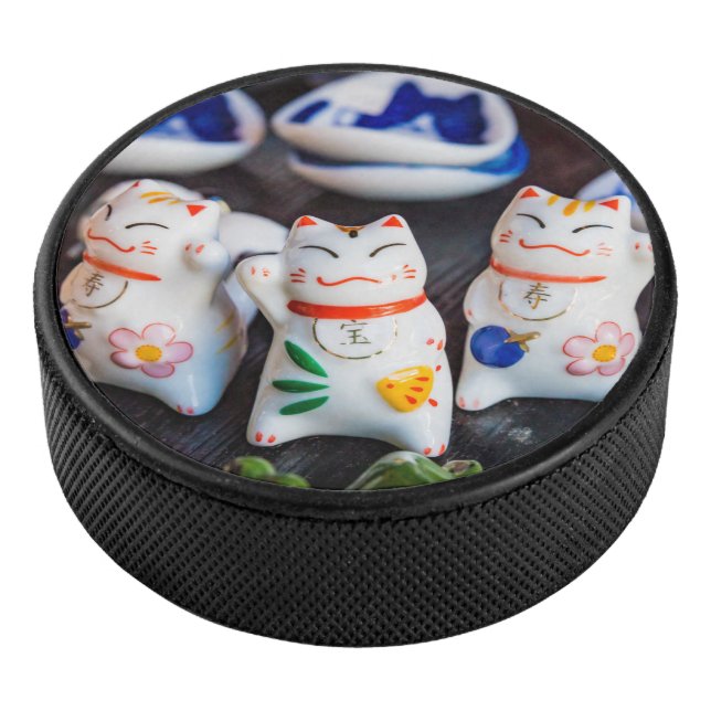 Katzenfiguren werden eishockey puck (3/4)