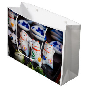 Katzenfiguren werden große geschenktüte