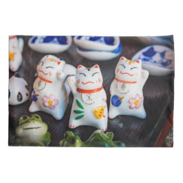 Katzenfiguren werden kissenbezug