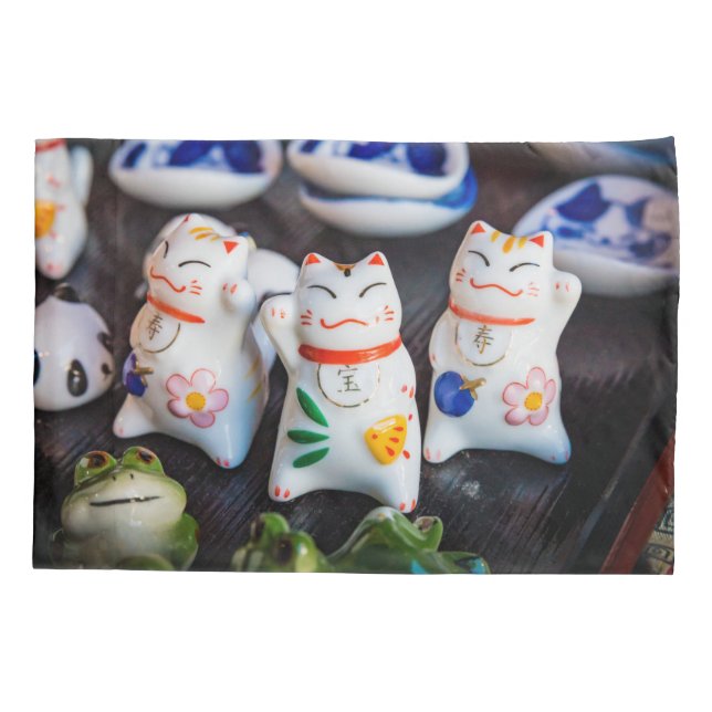Katzenfiguren werden kissenbezug (Rückseite)