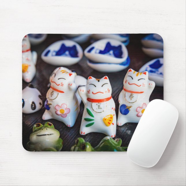Katzenfiguren werden mousepad (Mit Mouse)