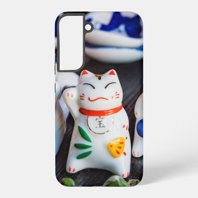Katzenfiguren werden samsung galaxy hülle (Rückseite)