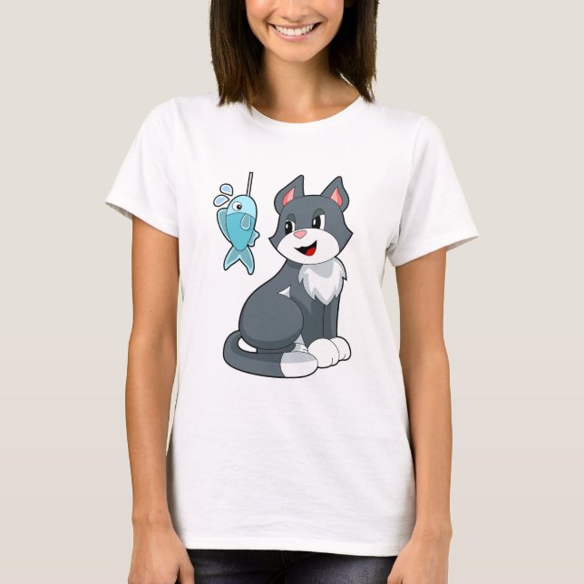 Katzenfisch T-Shirt (Vorderseite)