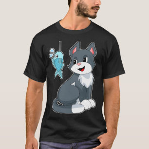 Katzenfischer Fischangeln T-Shirt