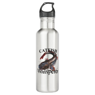 Katzenflüsterlicht Edelstahlflasche
