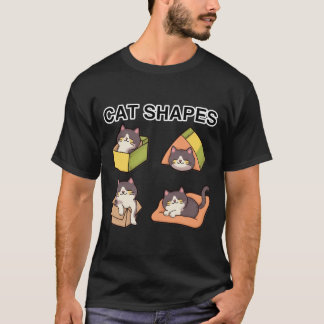 Katzenformen - spielerische und liebenswerte Felin T-Shirt