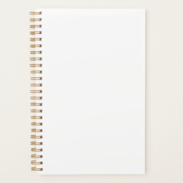 Katzenförmiger Kaffeebecher-Hardcover-Planer Planer (Vorderseite)