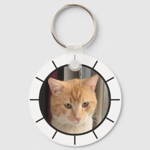 Katzenfoto, austauschbar, Lustig Schlüsselanhänger