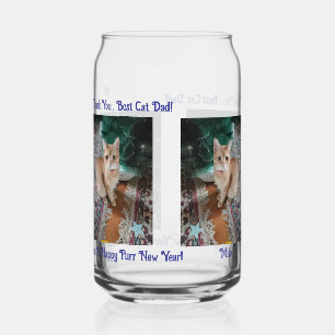 Katzenfoto-Text anpassen Kann Glas