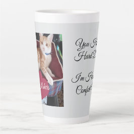 Katzenfoto, Zitate, Herz, Name Milchtasse