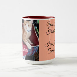 Katzenfoto, Zitate, Herz, Name Tasse