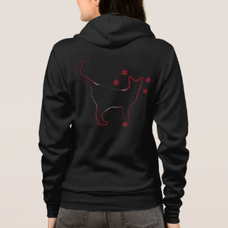Katzenfrauen Hoodie