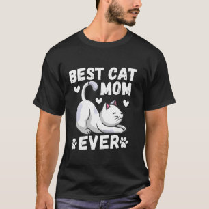 Katzenfrauen Katzenmama Katzenfreund Geschenk Best T-Shirt