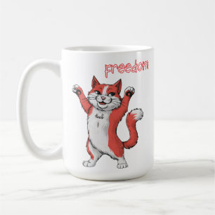 Katzenfreiheit Kaffeetasse