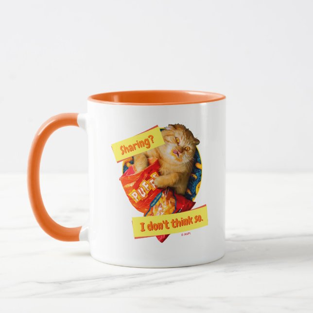 Katzenfresser Tasse (Links)