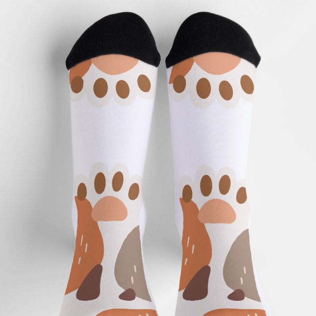 Katzenfuß Socken (Oben)