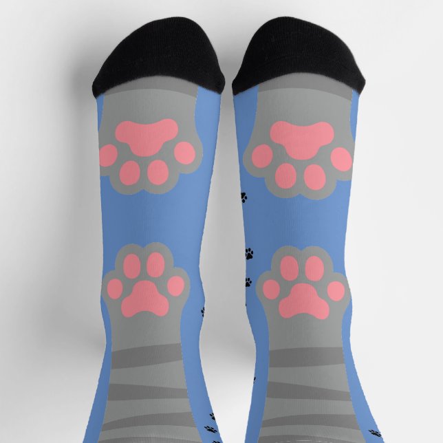 Katzenfuß Socken (Oben)