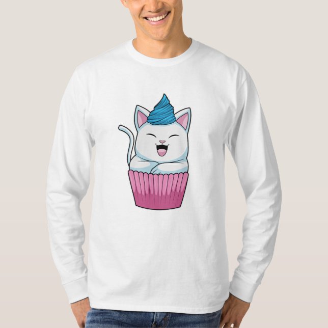 Katzenfutter Muffin T-Shirt (Vorderseite)