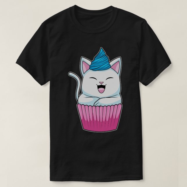 Katzenfutter Muffin T-Shirt (Design vorne)