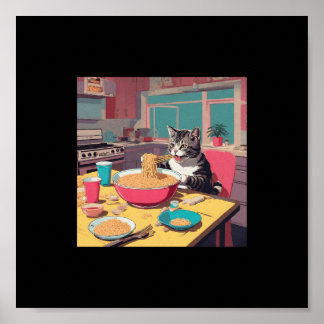 Katzenfutterposter Poster