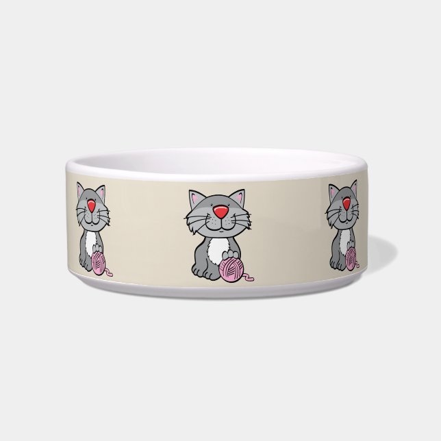 Katzenfutterschale Napf (Vorderseite)
