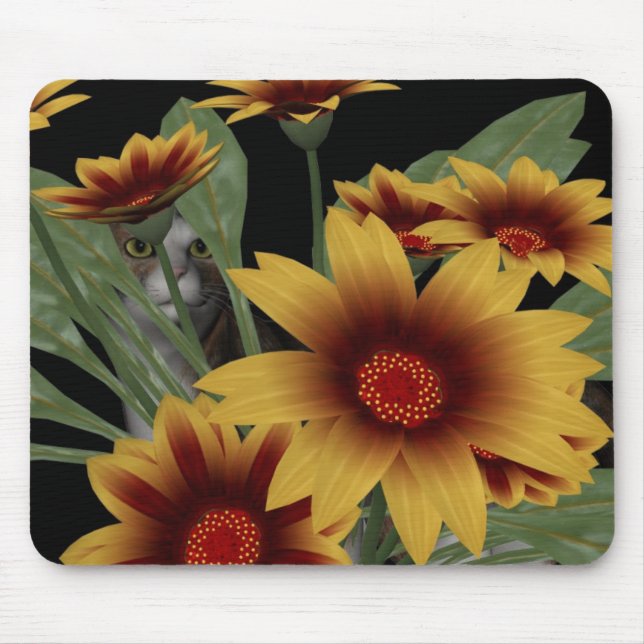 Katzengarten mousepad (Vorne)