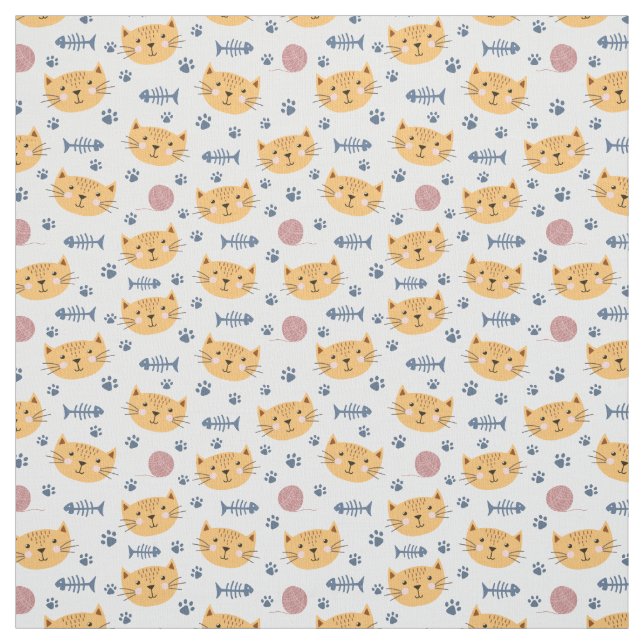 Katzengeflechte mit Knochen Nähstoff für Handarbei Stoff (Muster)