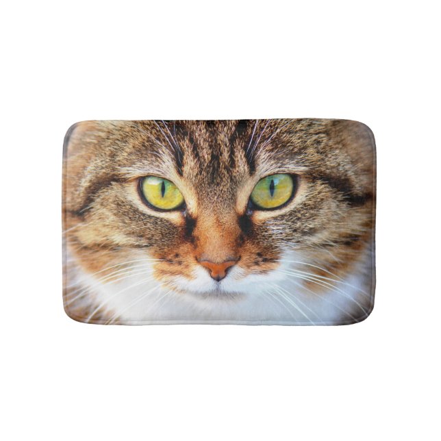 Katzengesicht Badematte (Vorderseite)