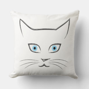 Katzengesicht Kissen