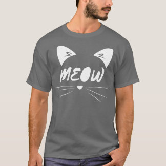 Katzengesicht mit Mieder T-Shirt