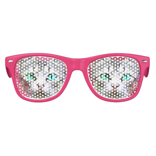 Katzengesicht Partybrille (Vorderseite)