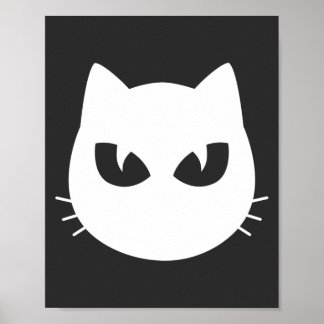 Katzengesicht Poster