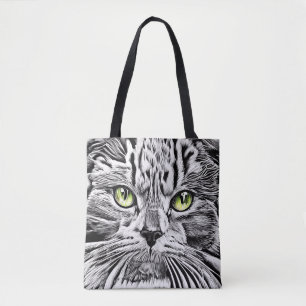 Katzengesicht Tasche