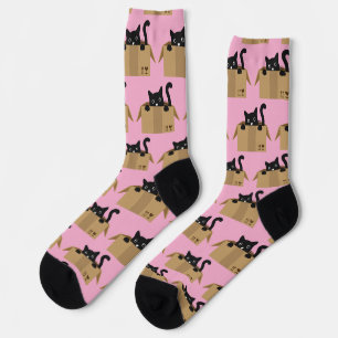 Katzengestaltung im Süße Tier Socken
