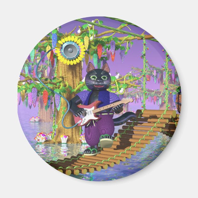 Katzengitter Magnet (Vorne)