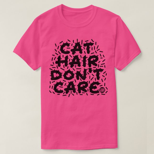 Katzenhaar T-Shirt (Design vorne)