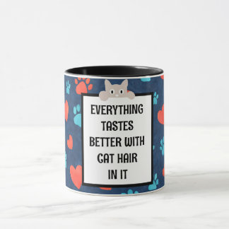 Katzenhaare Kaffeetasse - Individuelles Haustierge