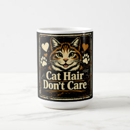 Katzenhaare sind egal – Humor für Katzenbesitzer Kaffeetasse