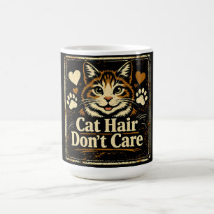 Katzenhaare sind egal – Humor für Katzenbesitzer Kaffeetasse