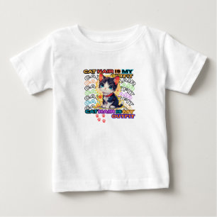 Katzenhaare sind mein Outfit Baby T-shirt