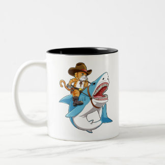 Katzenhai Zweifarbige Tasse