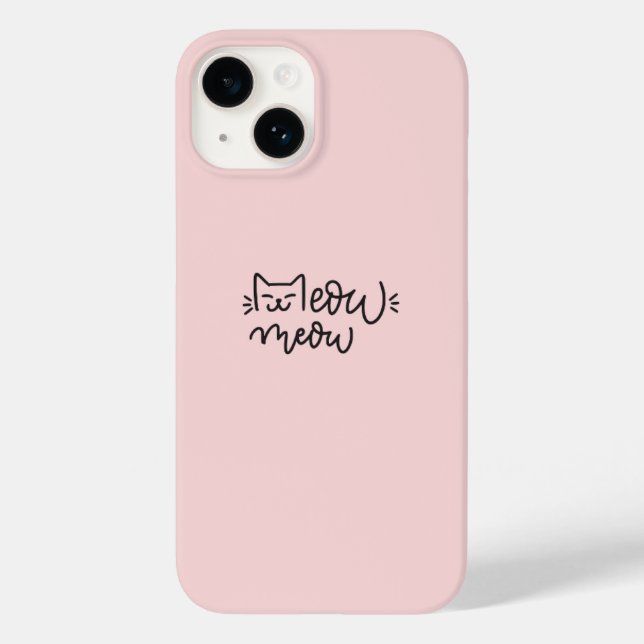 Katzenhandygehäuse Case-Mate iPhone 14 Hülle (Rückseite)