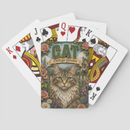 Katzenhäuschen-Garten POPCUT Spielkarten