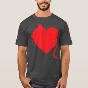 Katzenherz T-Shirt