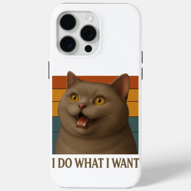Katzenhöhe Case-Mate iPhone Hülle (Rückseite)