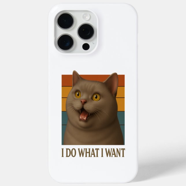 Katzenhöhe Case-Mate iPhone Hülle (Rückseite)