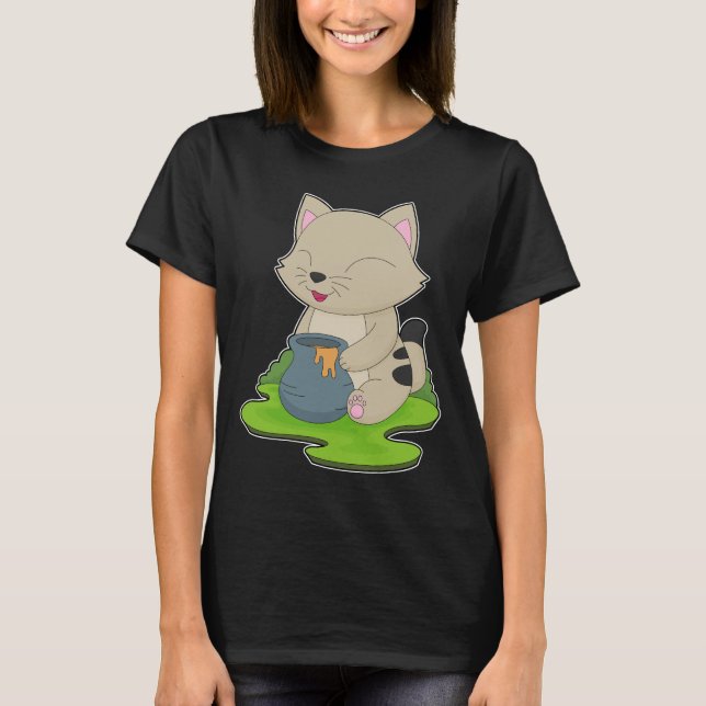 Katzenhonig T-Shirt (Vorderseite)
