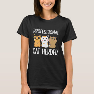 Katzenhüter-Meister Professioneller Katzenhüter 1 T-Shirt
