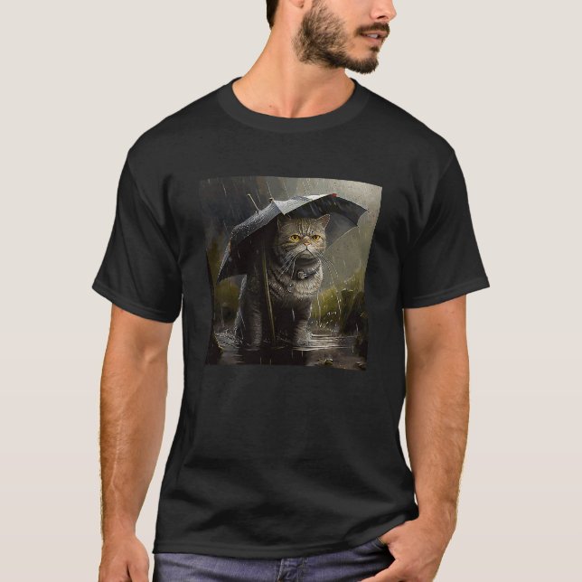 Katzenjagd T-Shirt (Vorderseite)