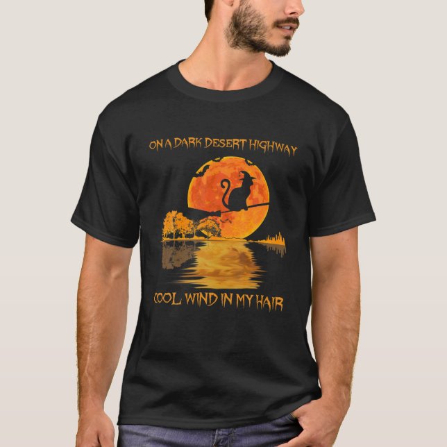 Katzenjammer Reitsträucher auf einem dunklen Wüste T-Shirt (Vorderseite)